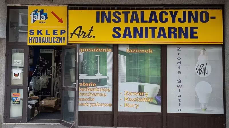 Sklep instalacyjno – sanitarny nr 32 2